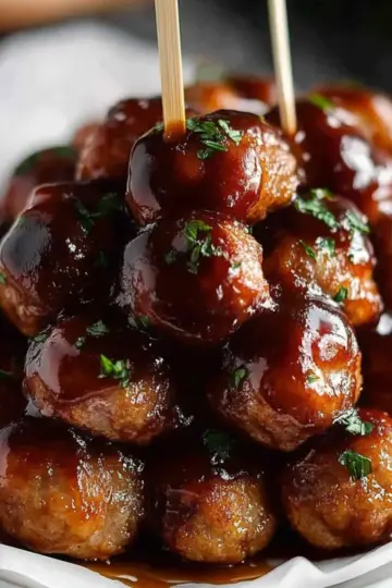 Grape Jelly Sausage Meatballs