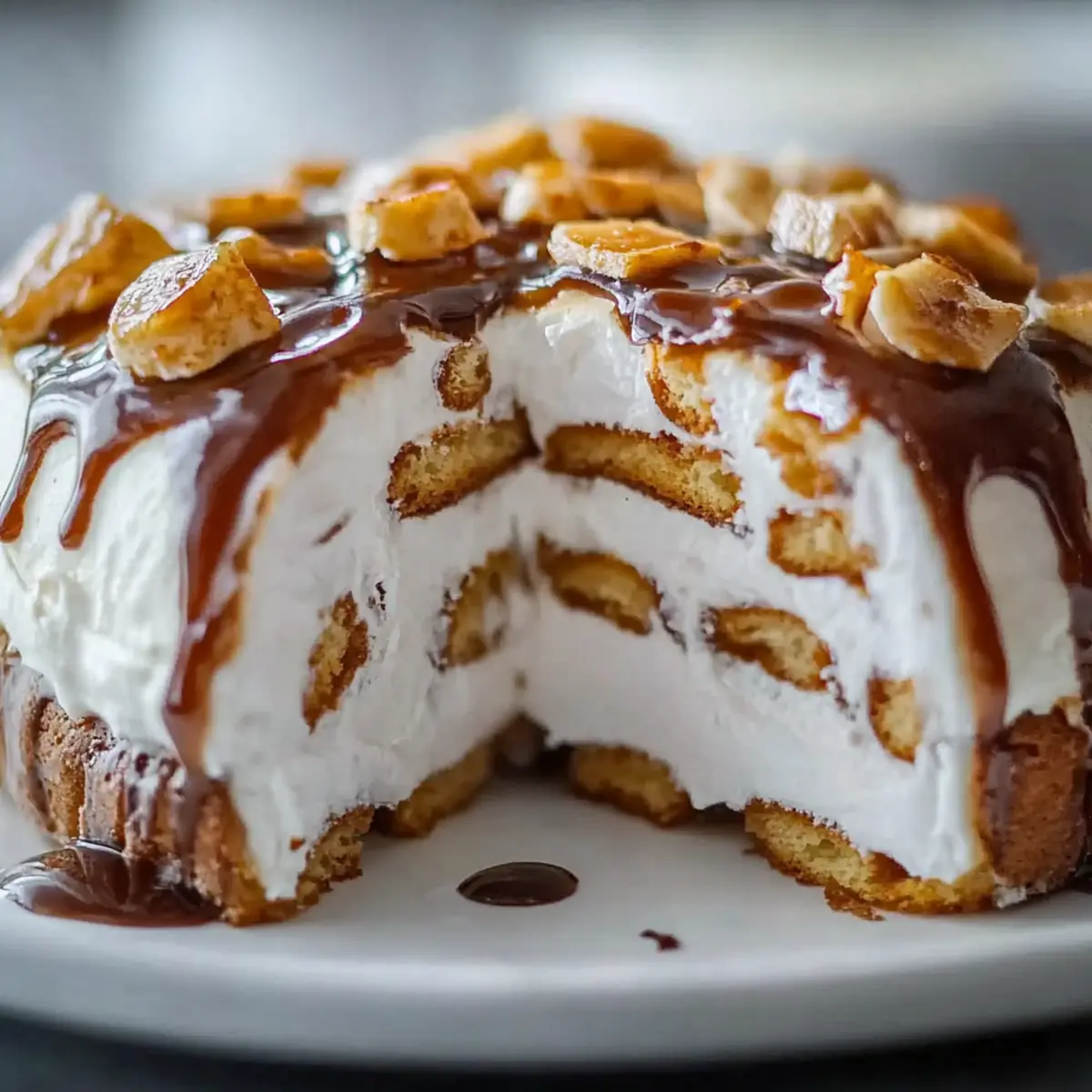 Reese’s Ice Cream Cake