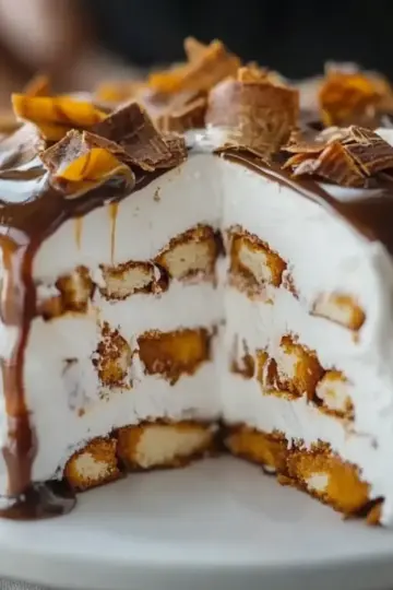 Reese’s Ice Cream Cake