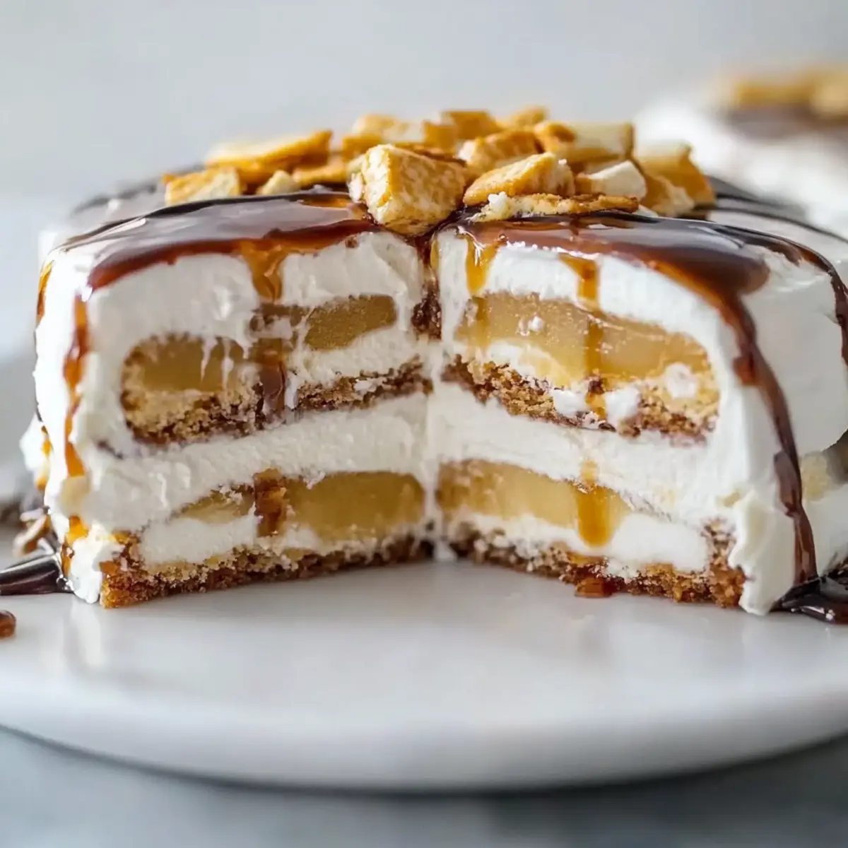 Reese’s Ice Cream Cake