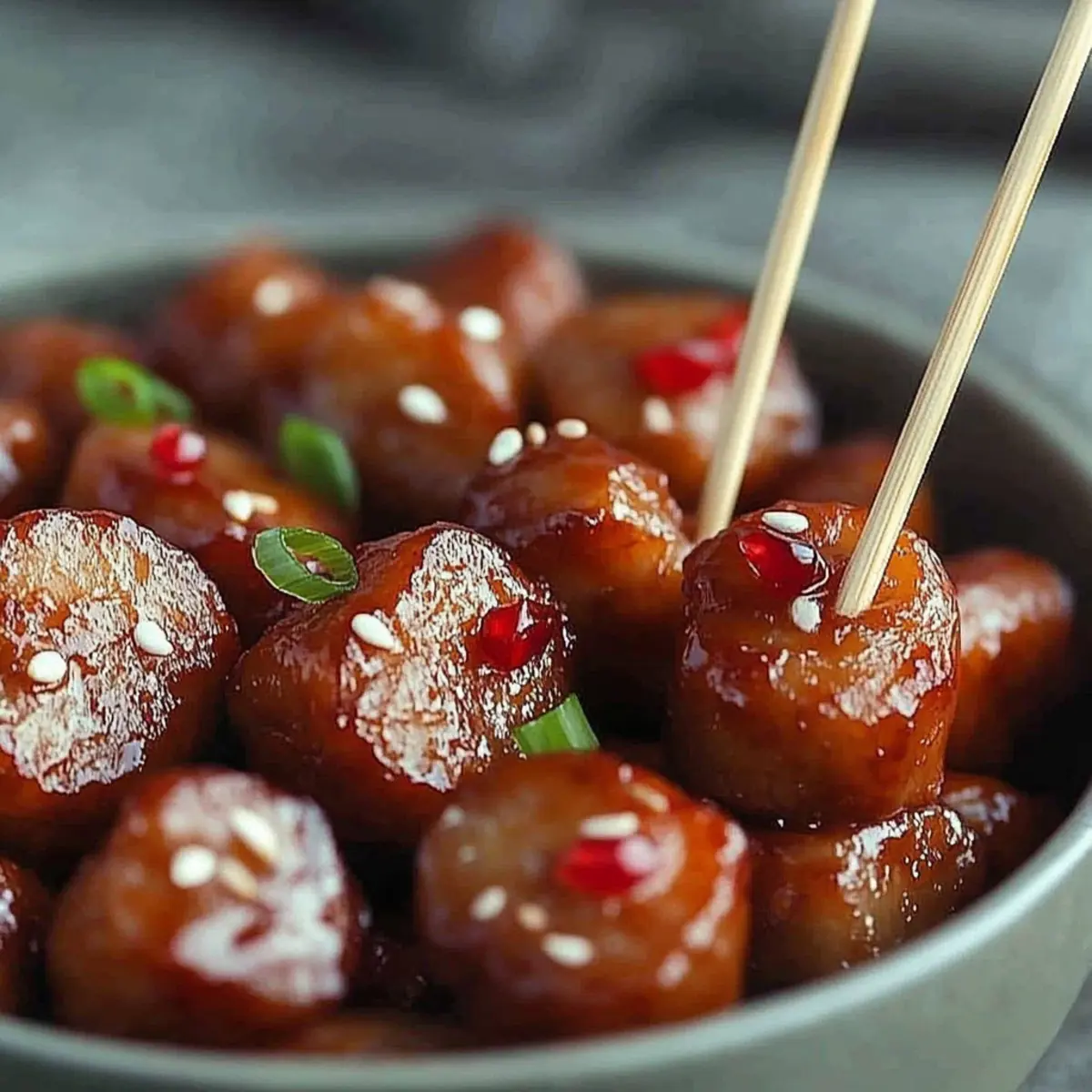 Sweet Chili Sausage Bites