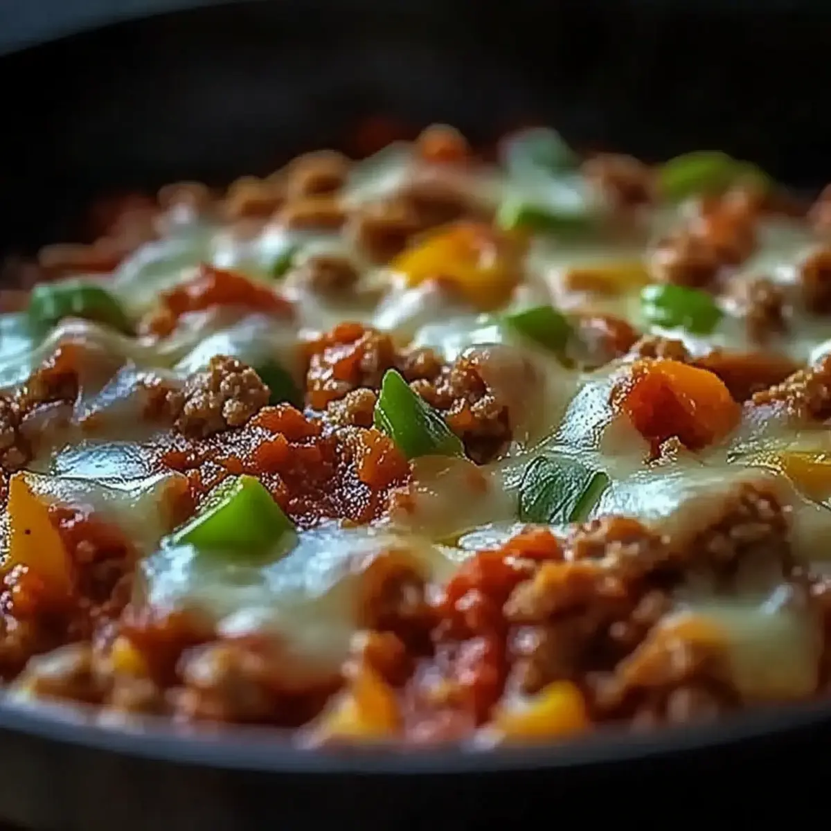 Unstuffed Pepper Skillet
