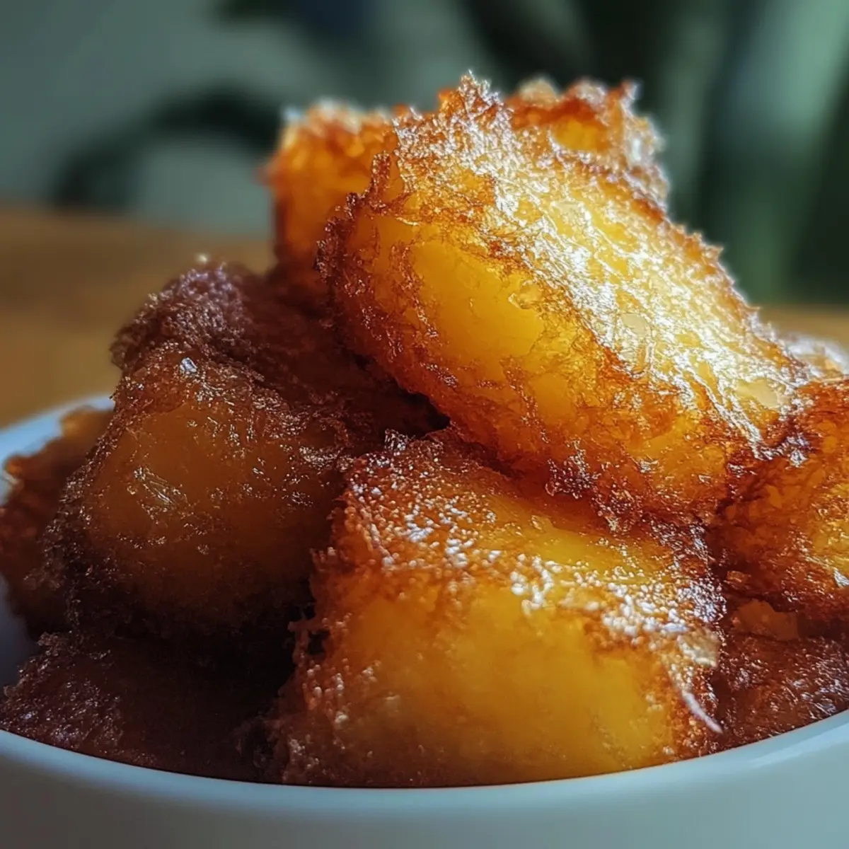 Caramelized Air Fryer Pineapple Chunks
