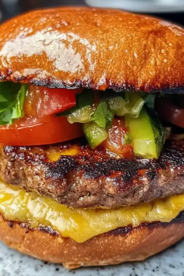 Grilled Blackstone Burger