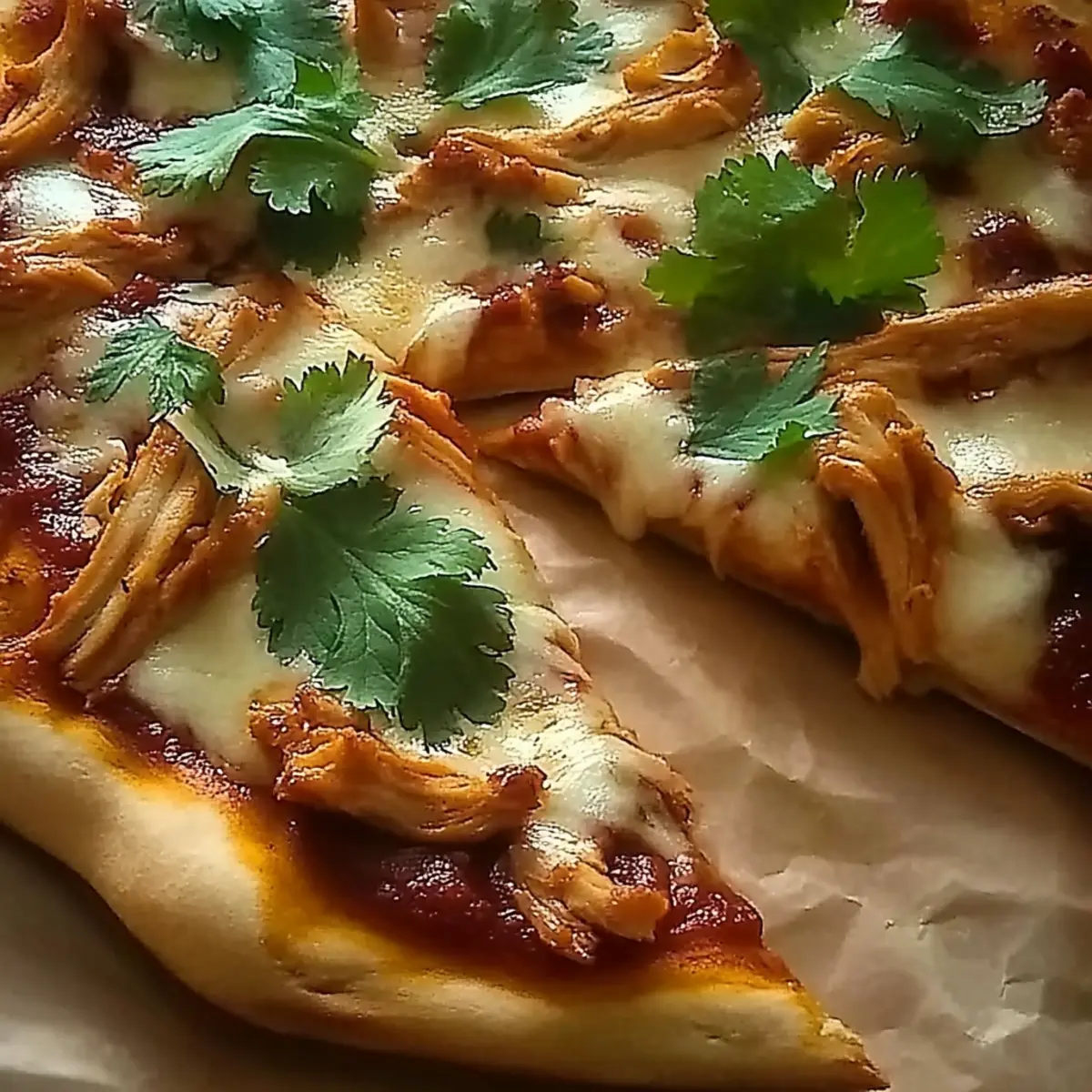 Sweet Chili Garlic Chicken Pizza