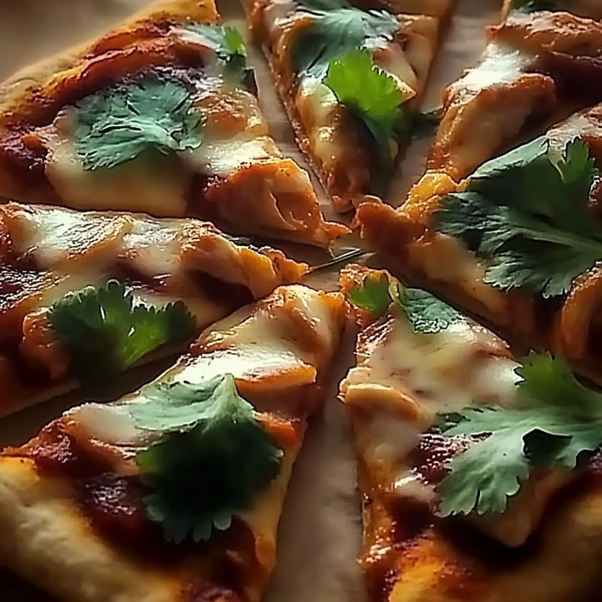 Sweet Chili Garlic Chicken Pizza