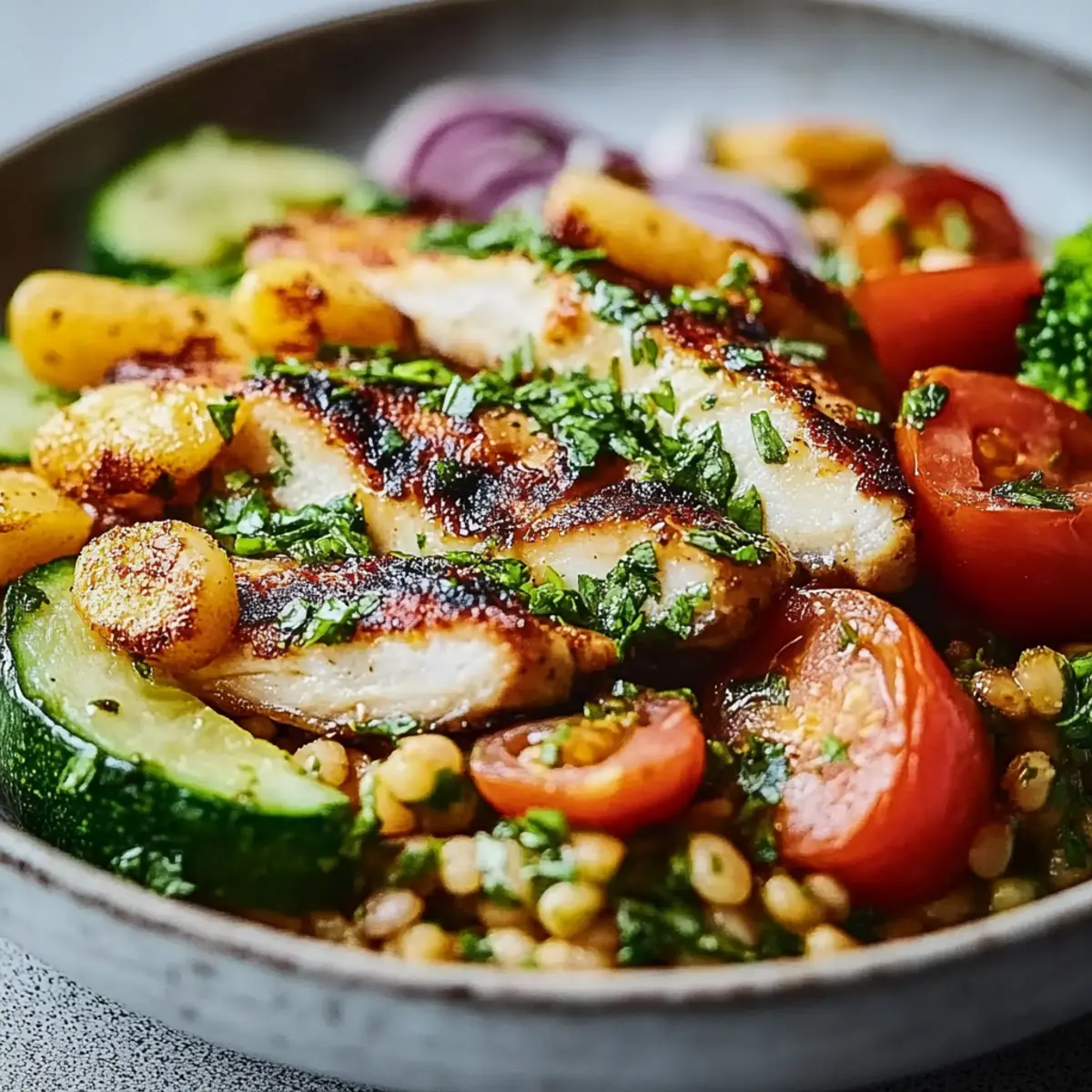 Whole Food Chicken Quinoa Bowl