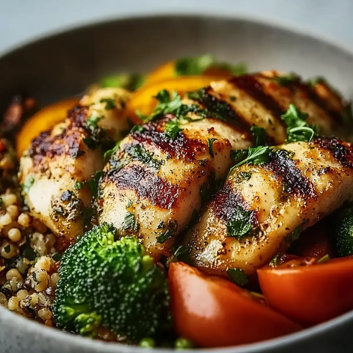 Whole Food Chicken Quinoa Bowl