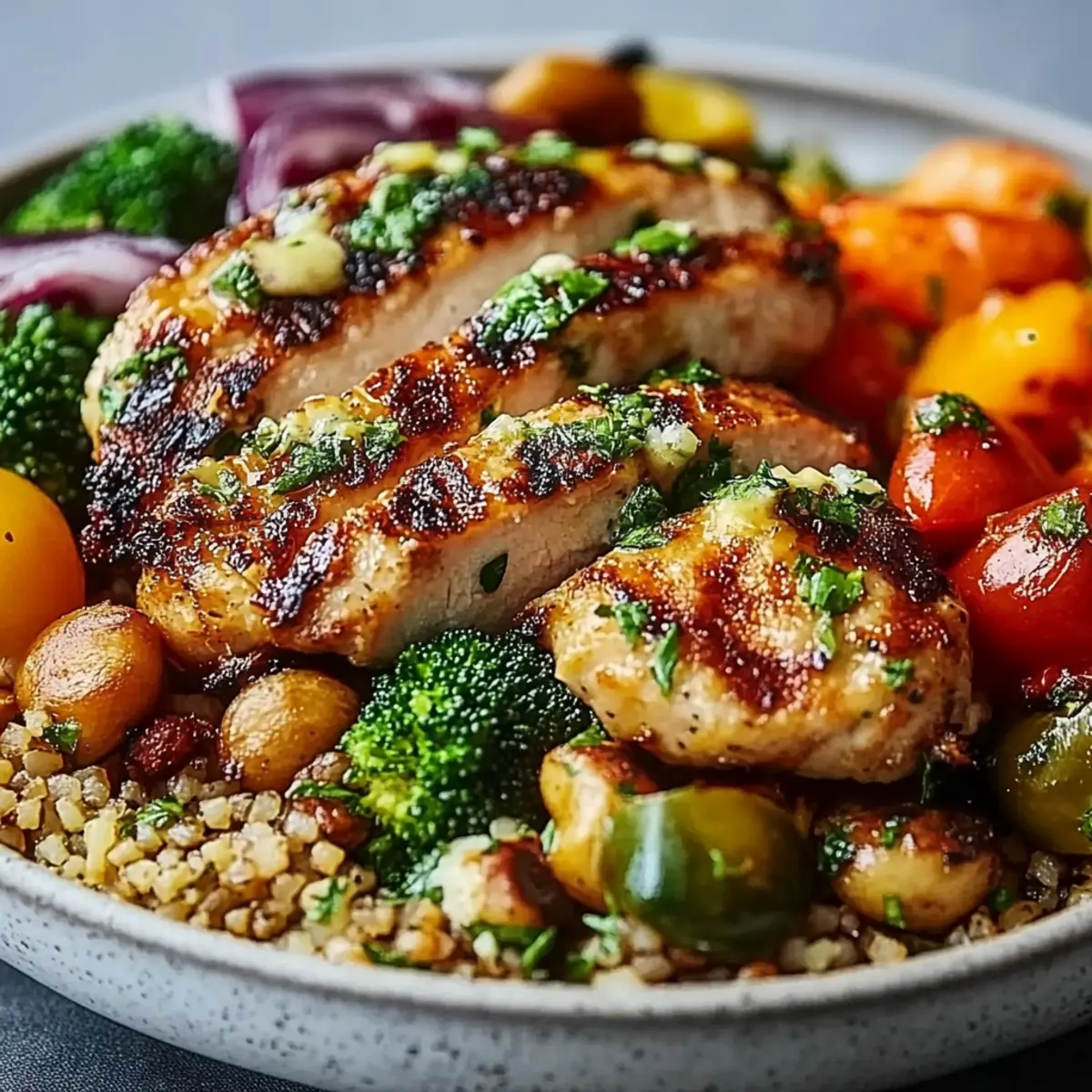 Whole Food Chicken Quinoa Bowl