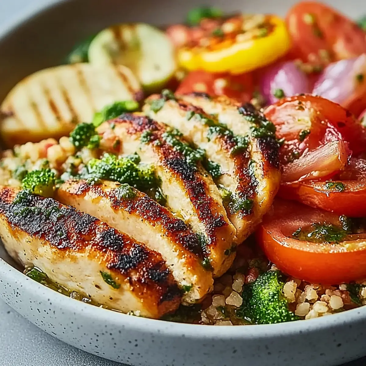 Whole Food Chicken Quinoa Bowl
